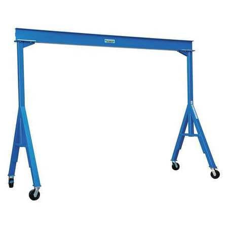 GRAINGER GLOBAL SOURCING FHS-6-15 FIXED GANTRY CRANE STEEL BLUE 6000 LB.