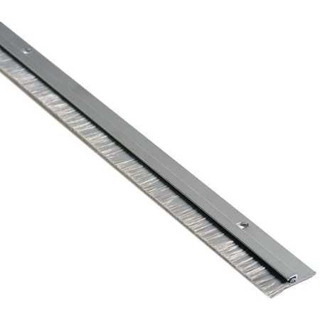 NATIONAL GUARD B606A-36 DOOR SWEEP 3 FT. A. ALUMINUM NYLON BRUSH