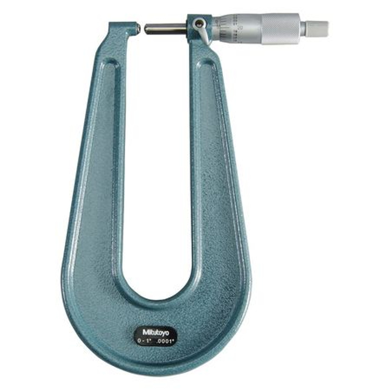 MITUTOYO 118-120 0-1/.0001IN. DEEP THRT. MIC S.A AND S