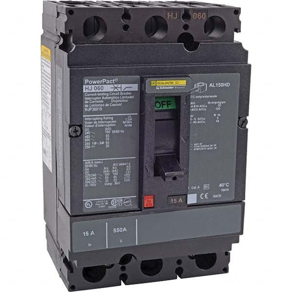 SQUARE D HJP36150 MOLDED CASE CIRCUIT BREAKER 600V 150A
