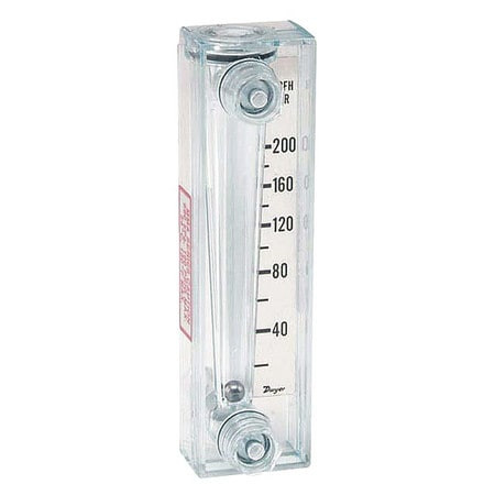 DWYER INSTRUMENTS MMA-33 FLOW METER 5-60 GPH RANGE DWYER MMA-33