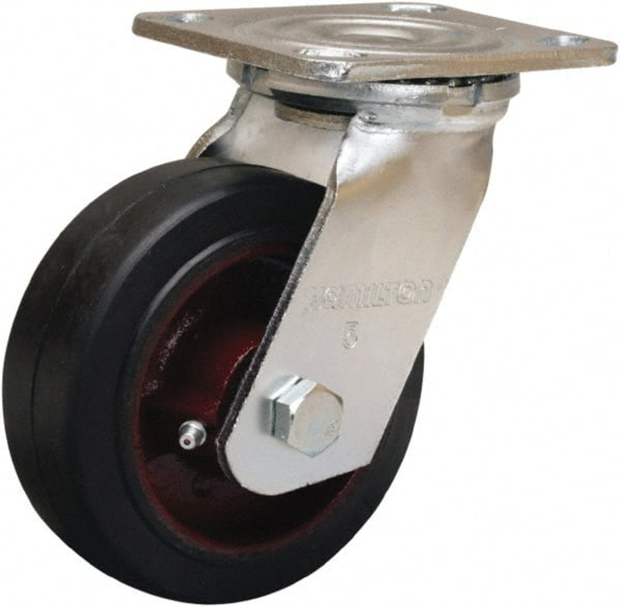 HAMILTON S-525-R SWIVEL CASTER,52 5X2 MORT