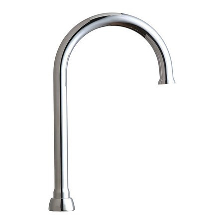 CHICAGO FAUCETS GN2JKABCP 5 1/4IN RIGID / SWING GOOSENECK SPOUT