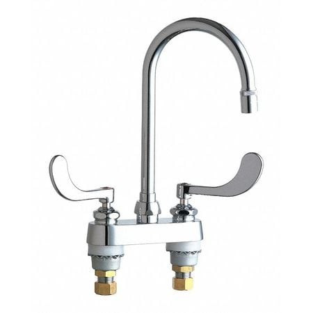 CHICAGO FAUCETS 895-317GN2AE36ABCP HOT AND COLD WATER SINK FAUCET
