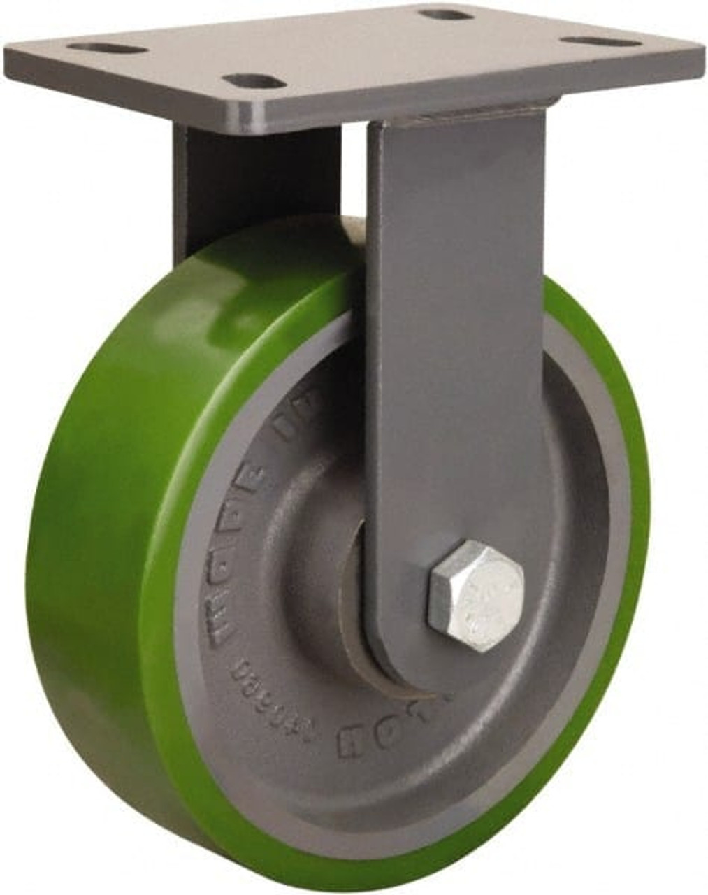 HAMILTON R-ES-8DB RIGID CASTER,ES 8X2-1/2 DURALAST