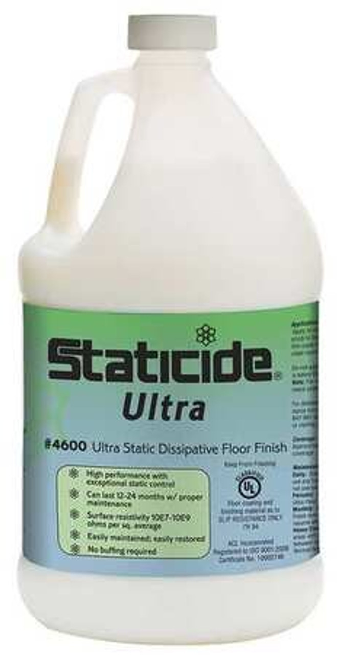 ACL STATICIDE 4600-1 FLOOR FINISH ESDA 20.20 STANDARDS 1 GAL.