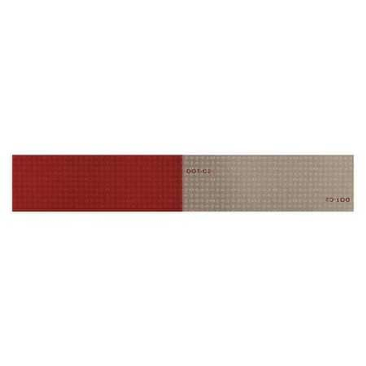 ORALITE 18359 REFLECTIVE TAPE RED/WHITE 12 IN.L 2 IN.W