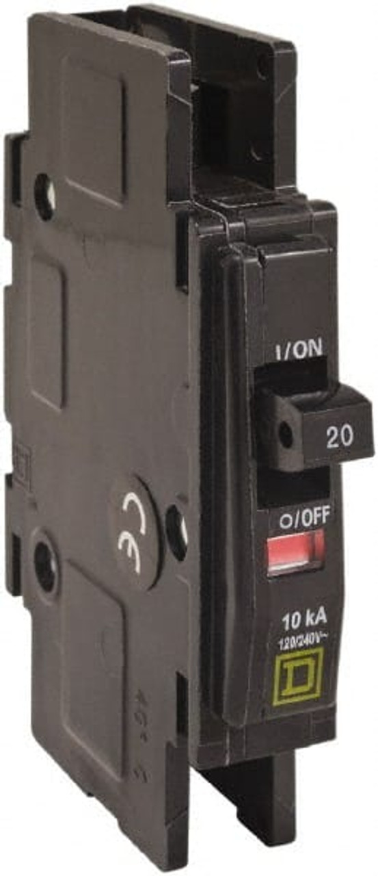 SQUARE D QOUR120 MINIATURE CIRCUIT BREAKER 120/240V 20A