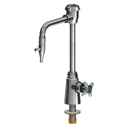 CHICAGO FAUCETS 928-E17CP SINGLE INLET COLD WATER FAUCET WITH