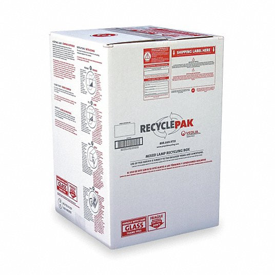 RECYCLEPAK SUPPLY-126-SWS 2FT MIXED LAMP RECYCLING BOX