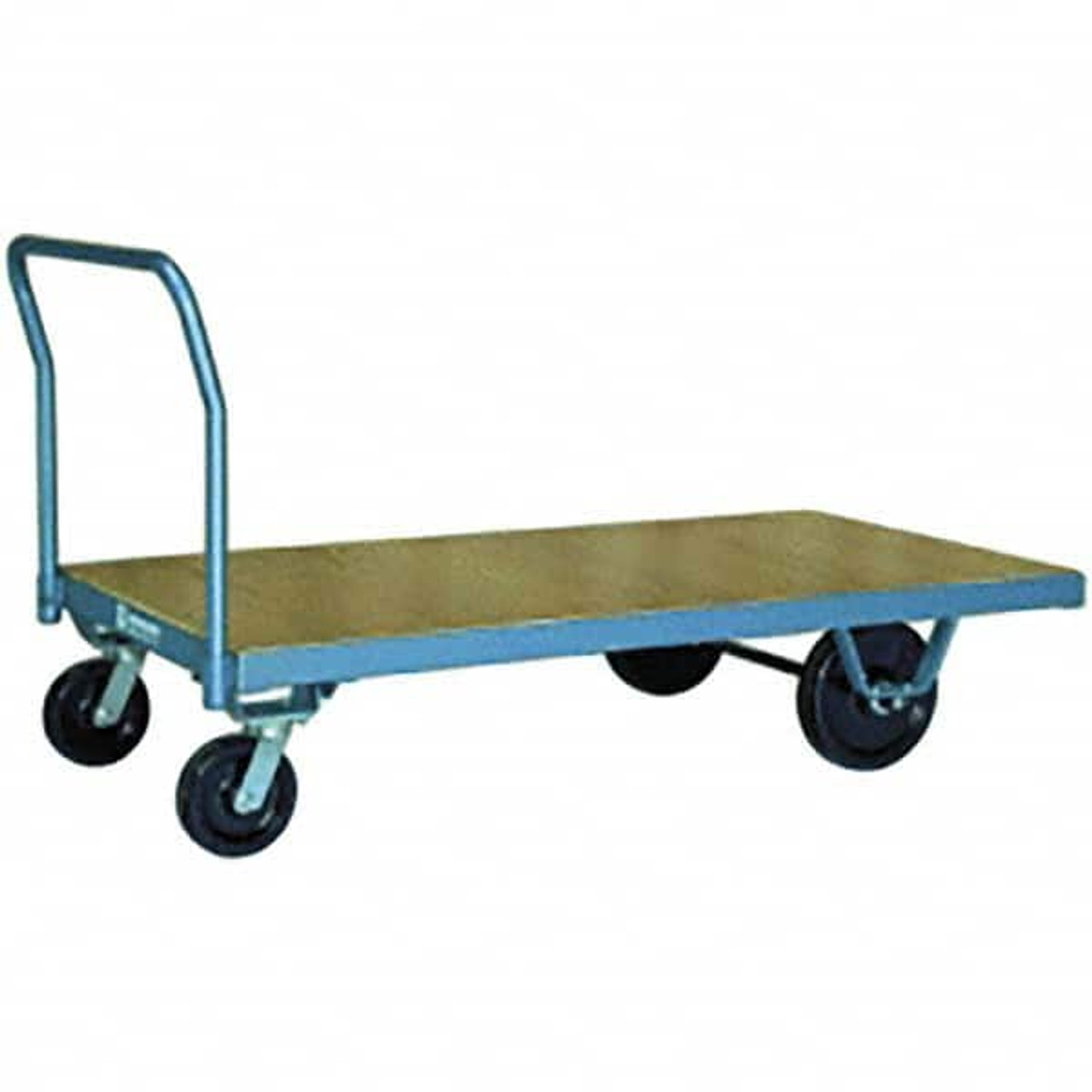HAMILTON PB1058-A-P3060 PLATFORM TRUCK,30X60 WOOD DECK PLAS WHLS