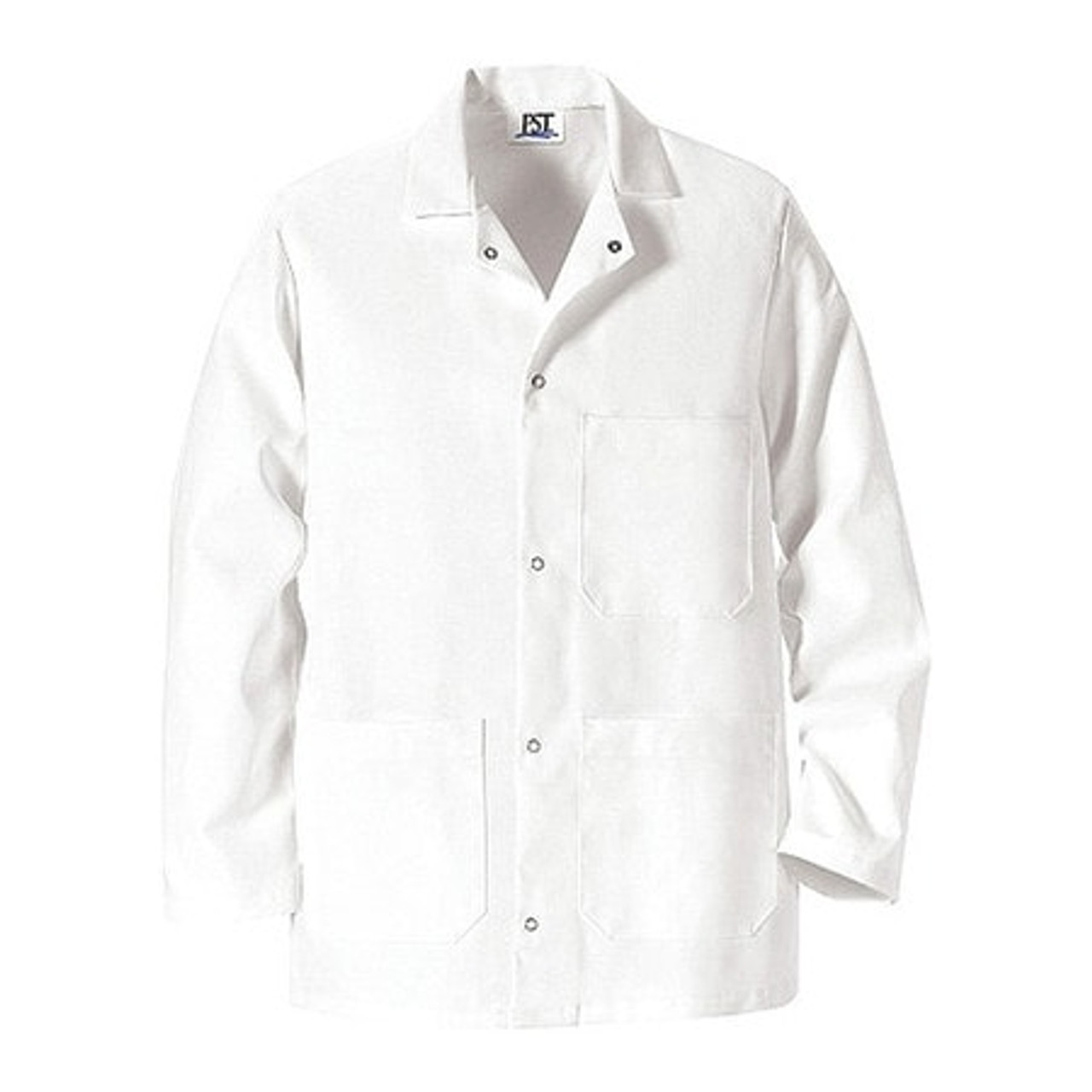RED KAP 0406WH RG L 406WHT MNS WHITE L/S COUNTER COAT