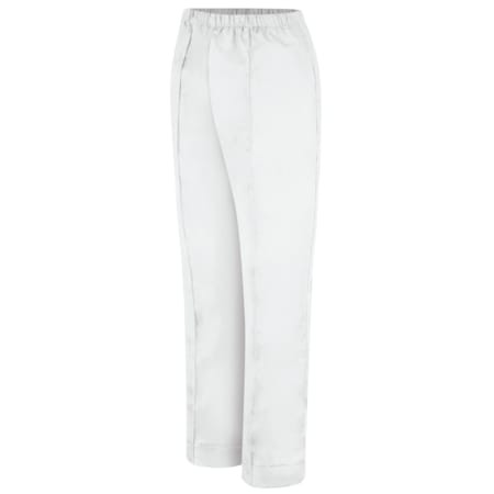 RED KAP PP73WH 26 30 WMNS WHITE FULL ELASTIC PANT