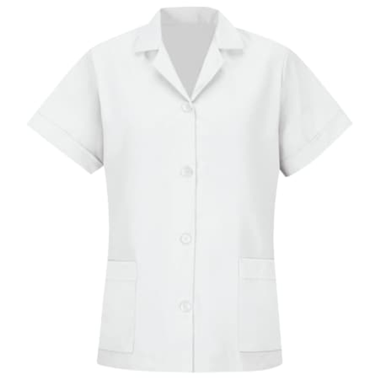 RED KAP TP23WH SS XL WMNS SS WHITE POPLIN SMOCK