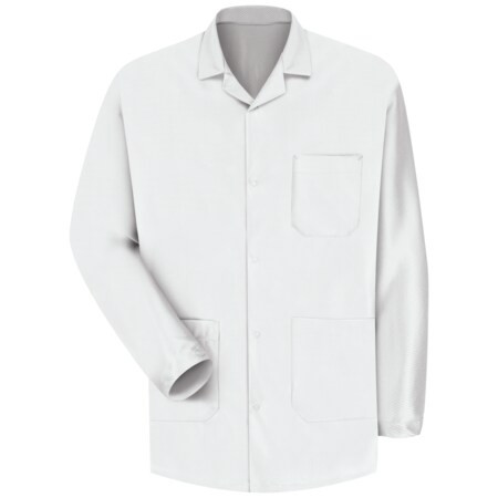 RED KAP KK26WH RG M UNISEX WHITE COUNTER JACKET/ESD