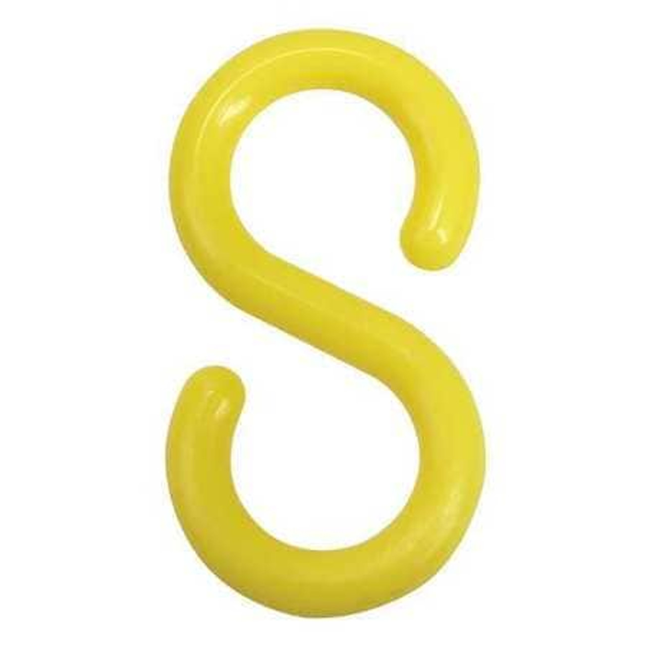ACCUFORM SIGNS PRC242YL S-HOOK 2-13/16 IN L X 1-1/2 IN W SIZE