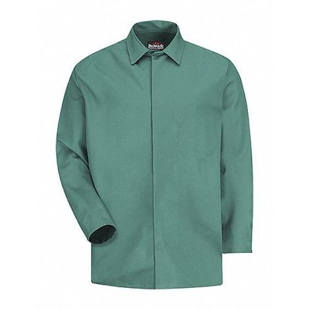 BULWARK KEW2VG RG XL WORK COAT EXCEL - FR 9OZ VIS GREEN