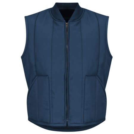 RED KAP VT22NV RG XXL MENS NAVY QUILTED VEST PATCH POCKET