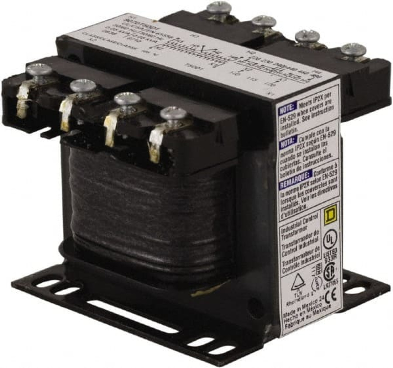 SQUARE D 9070T50D12 TRANSFORMER CONTROL 50VA 480V240V