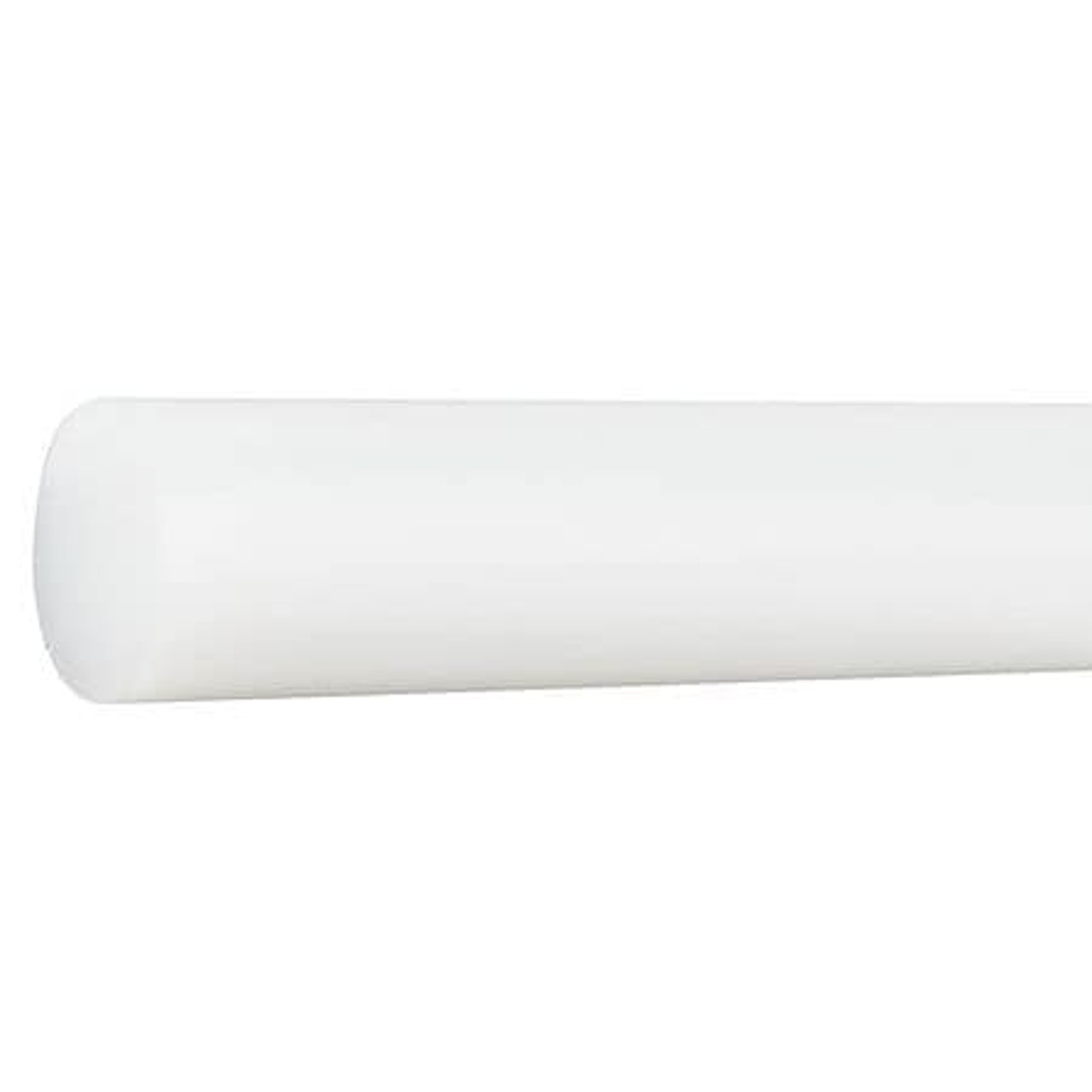 POLYMERSHAPES 22JL42 ROD STOCK HDPE 1/4 IN. 48 IN. OFF WHITE