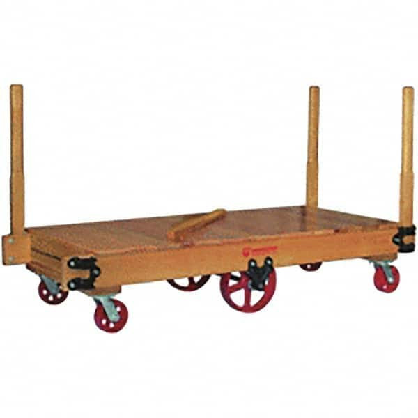 HAMILTON PW840-M-12P3660 PLATFORM TRUCK,36X60 WOOD DECK