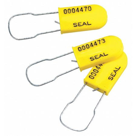 BRADY SPC ABSORBENTS 95175 PADLOCK SEAL POLYPROPYLENE PK100
