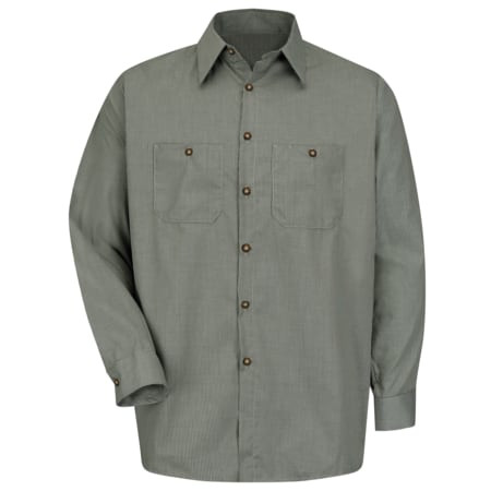 RED KAP SP10HK RG 4XL MNS HUNTR/KH CHK WORK SHIRT 4XL