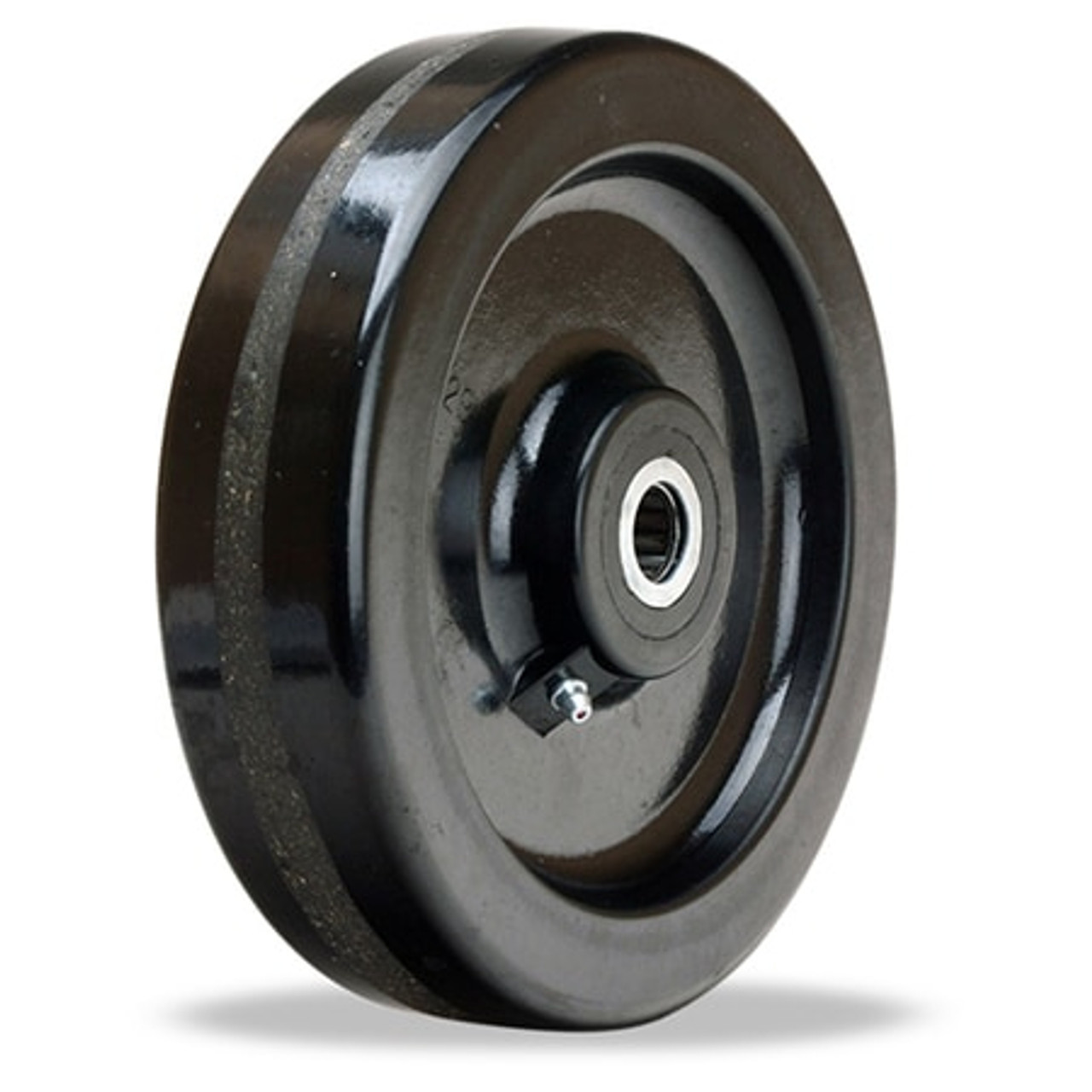 HAMILTON W-820-P-1 PLASTEX WHEEL 8X2IN W/ 1IN RB