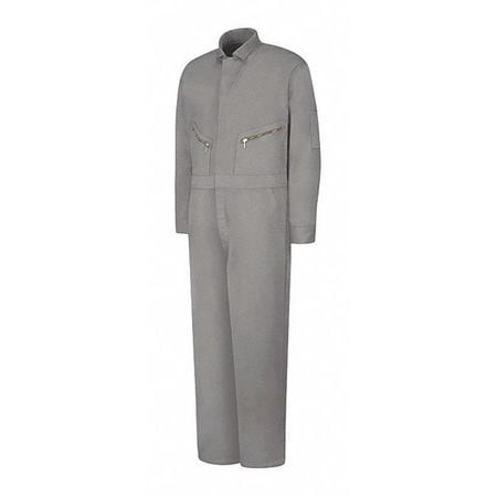 RED KAP CC18GY RG 40 MNS LS COTTON COVERALL-GRAY