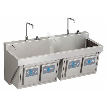 ELKAY EWSF26026KWC ELKAY STAINLESS STEEL 60" X 23" X 26", W