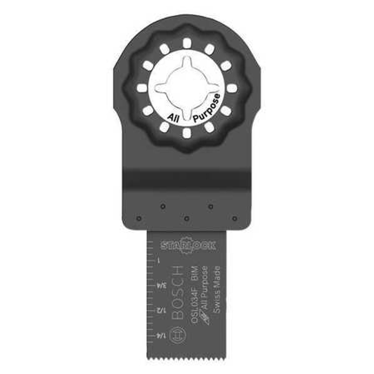 BOSCH POWER TOOLS OSL034F OSCILLATING BLADE BI-METAL 3/4 IN SIZE