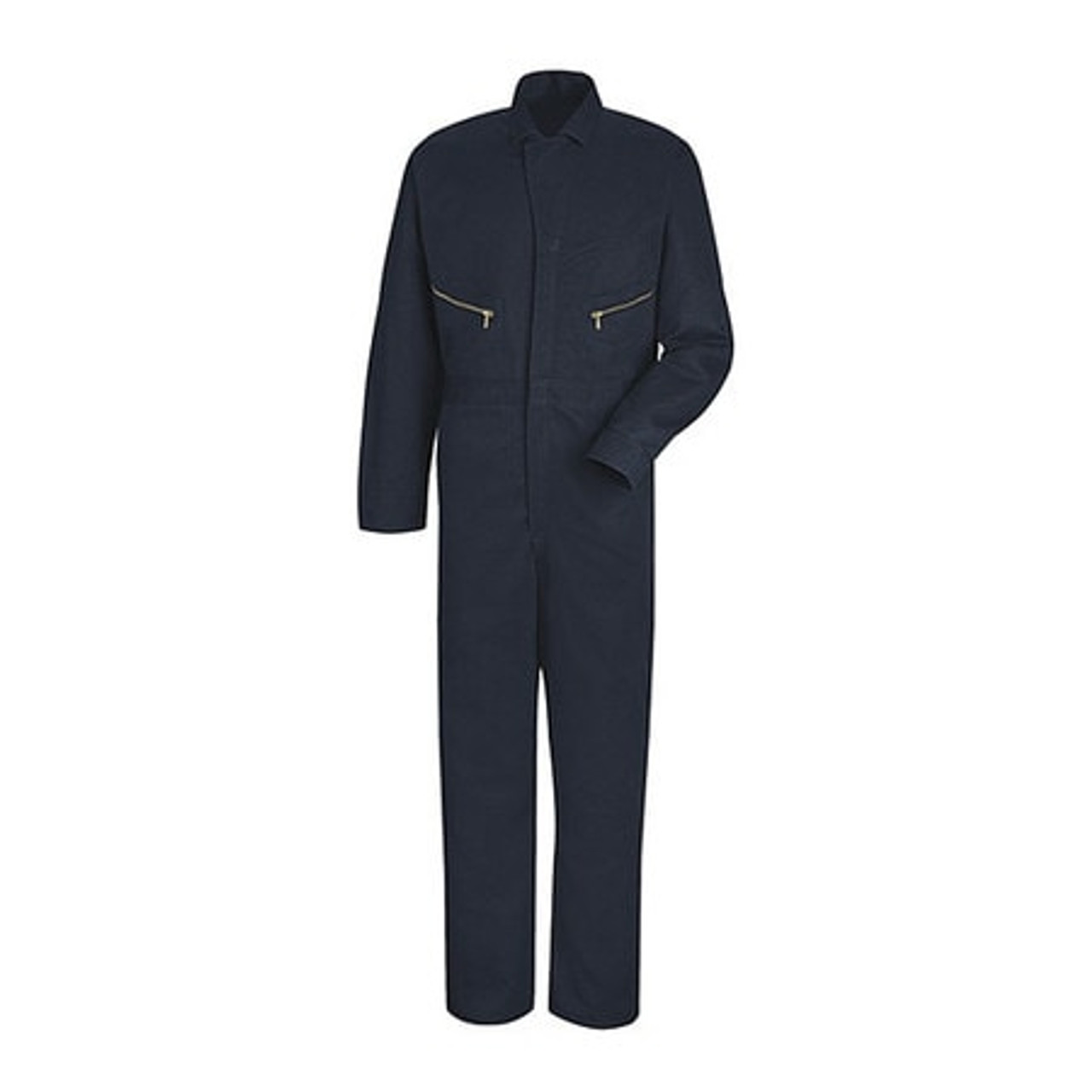 RED KAP CC18RD LN 48 MNS LS COTTON COVERALL-RED