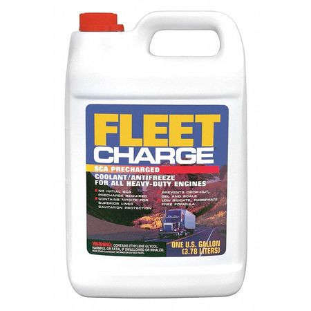 FLEET CHARGE FCA0B3 ANTIFREEZE COOLANT 1 GAL. CONCENTRATED