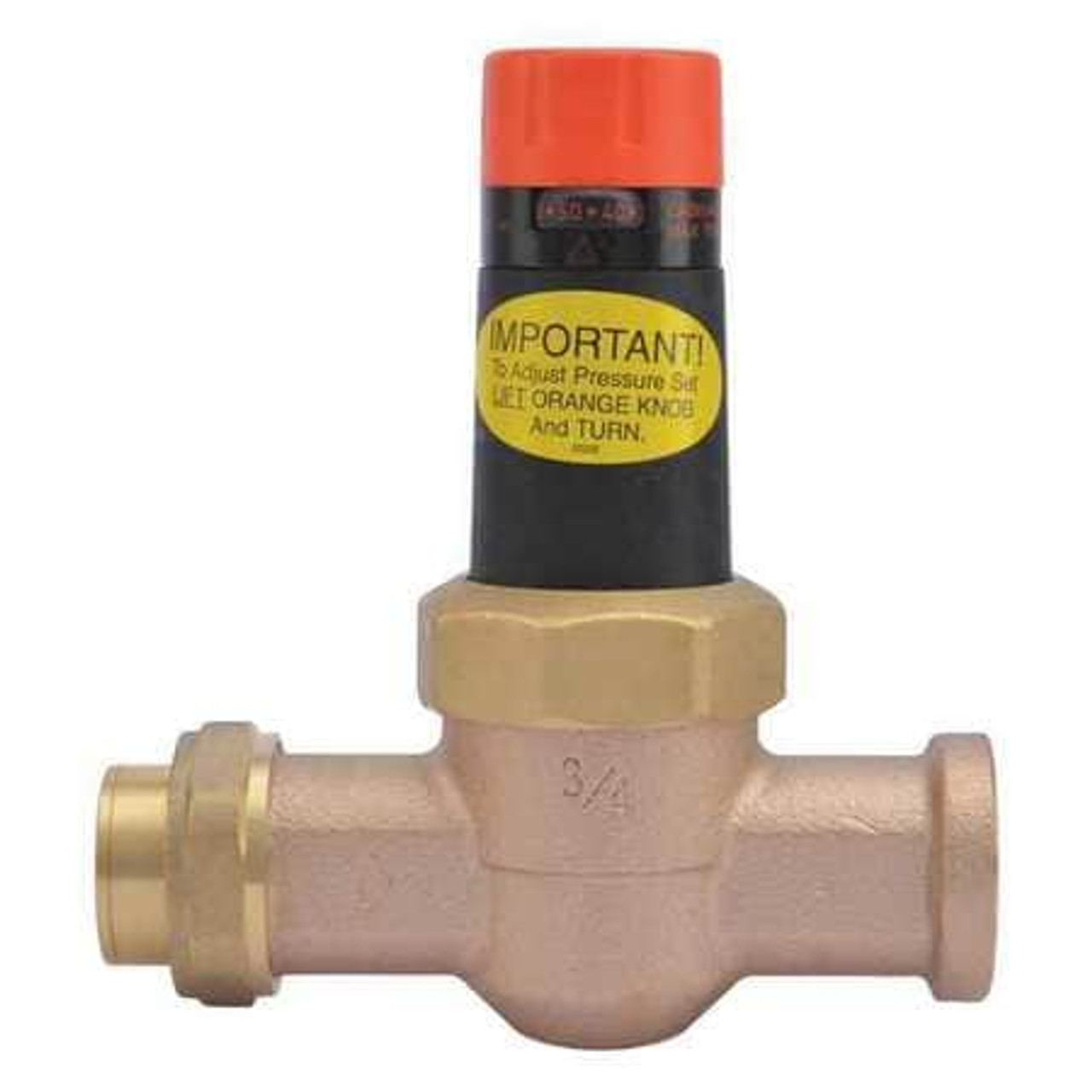 CASH ACME 23136-0045 PRESSURE REGULATOR,BRONZE,5-1/2"  L