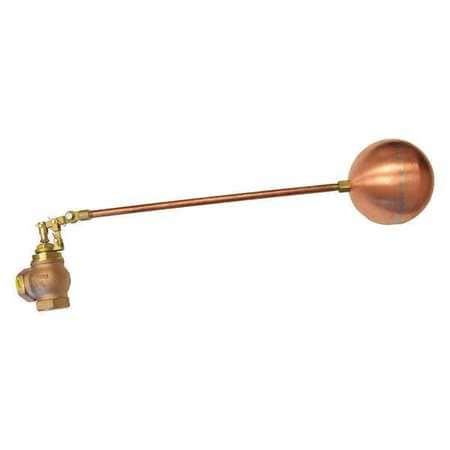 GRAINGER GLOBAL SOURCING AHF100 FLOAT VALVE 1 SIZE FNPT 18 ROD L