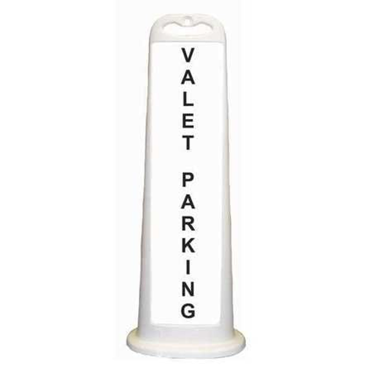 CORTINA 03-760-WVP CHANNELIZER FLAT WHITE VALET PARKING