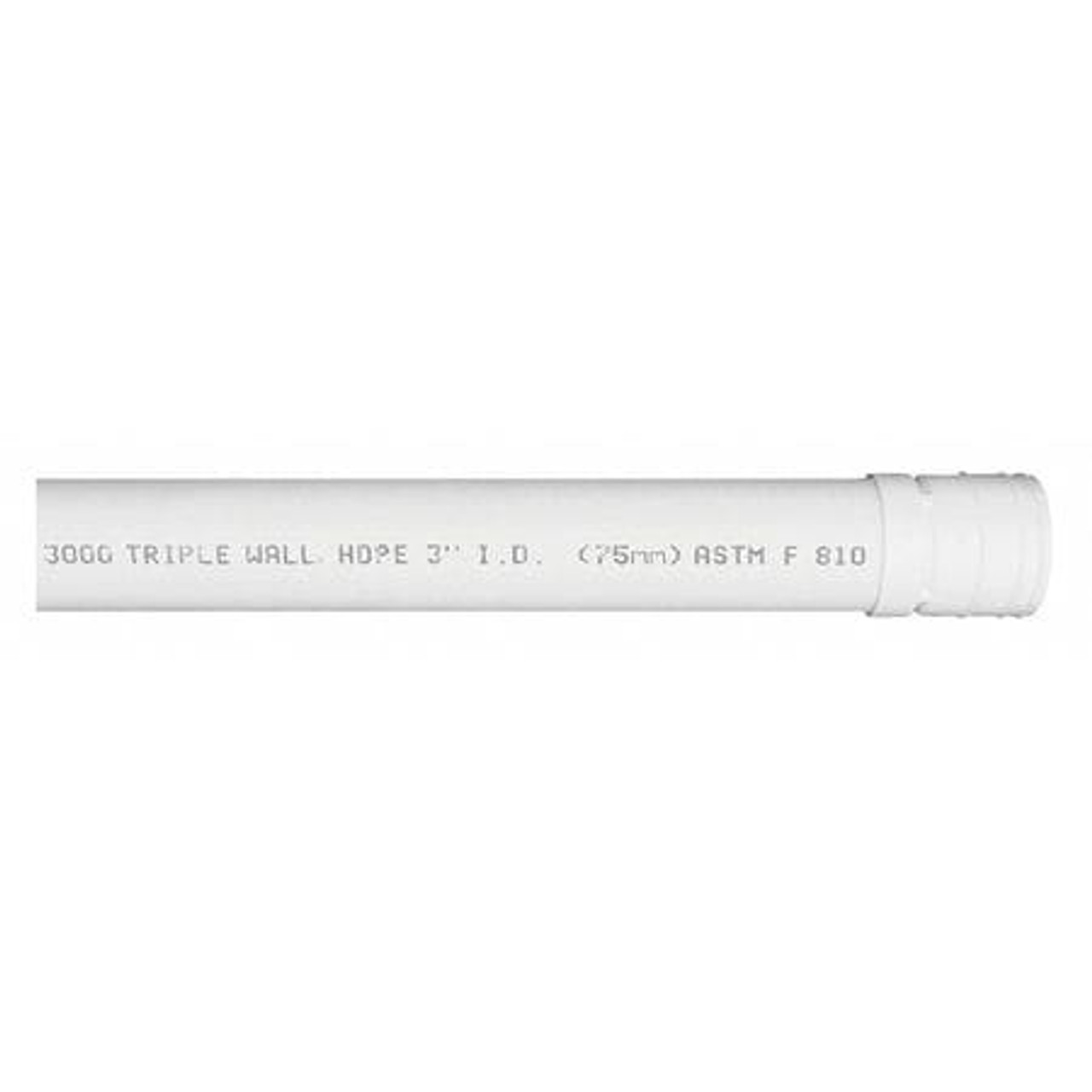 ADVANCED DRAINAGE SYS 04550010 SEWER & DRAIN PIPE, SOLID TRIPLEWALL 300