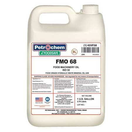 PETROCHEM FMO 68-001 HYDRAULIC OIL 1 GAL. JUG