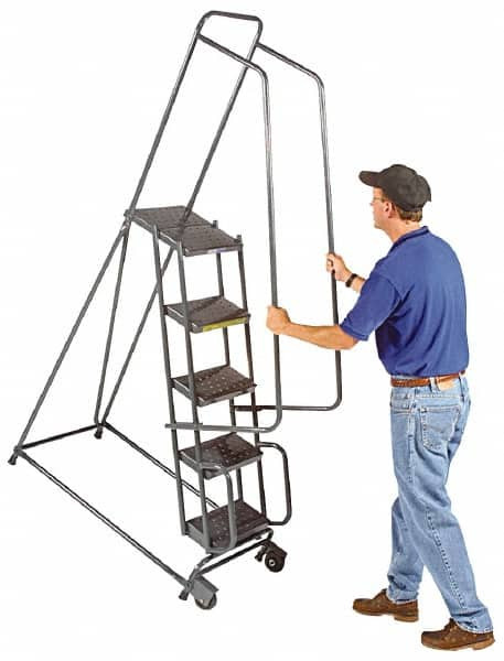 BALLYMORE FSTR518X 78" HIGH 450 LB CAPACITY 5 STEP LADDER