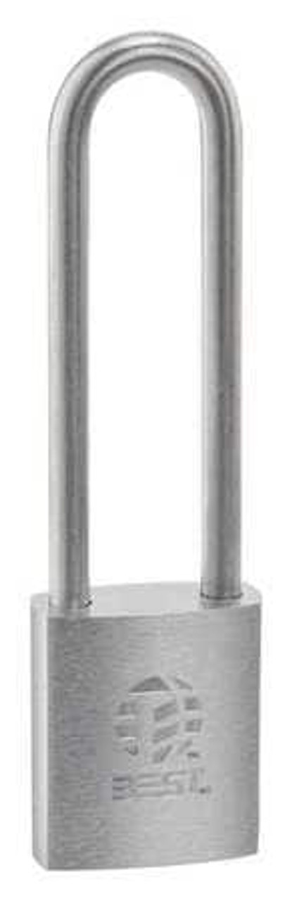 BEST 41B782T PADLOCK 3/8 BODY DIA. STEEL SHACKLE