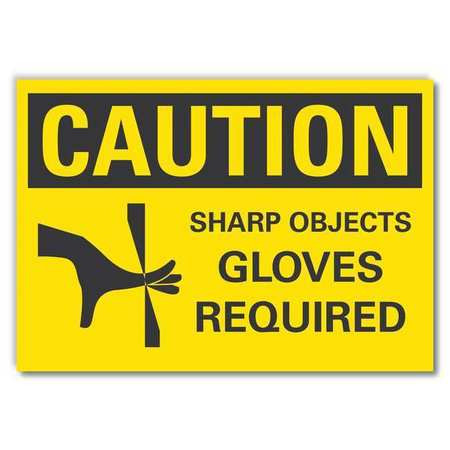 LYLE LCU3-0149-RD_5x3.5 SIGN SELF-ADHESIVE VINYL 3-1/2 IN H