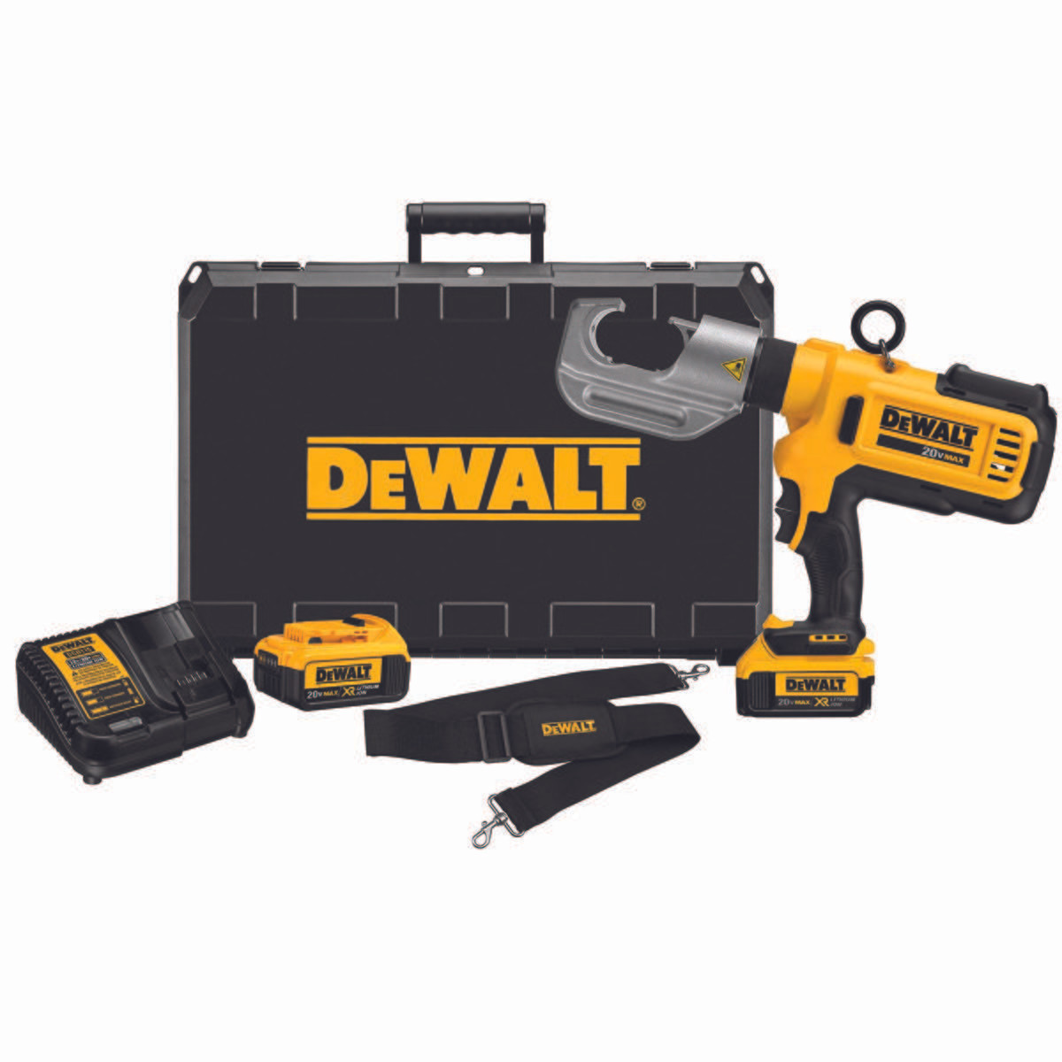 DEWALT TOOLS DCE300M2 20V MAX DIED CABLE CRIMPING TOOL KIT
