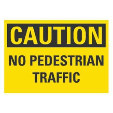 LYLE LCU3-0279-RD_5x3.5 CAUTION SIGN 3-1/2 H 5 W VINYL