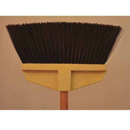 BRUSKE PRODUCTS 5619-R COARSE BROOM UPRIGHT WOOD HANDLE 54 IN.