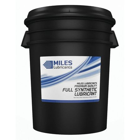 MILES LUBRICANTS MSF1557003 COMPRESSOR OIL PAIL 5 GAL. 8.00 CST
