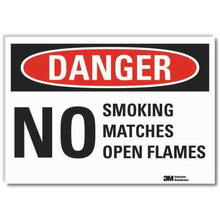 LYLE LCU4-0552-RD_14x10 NO SMOKING SIGN SELF-ADHESIVE 14 IN W