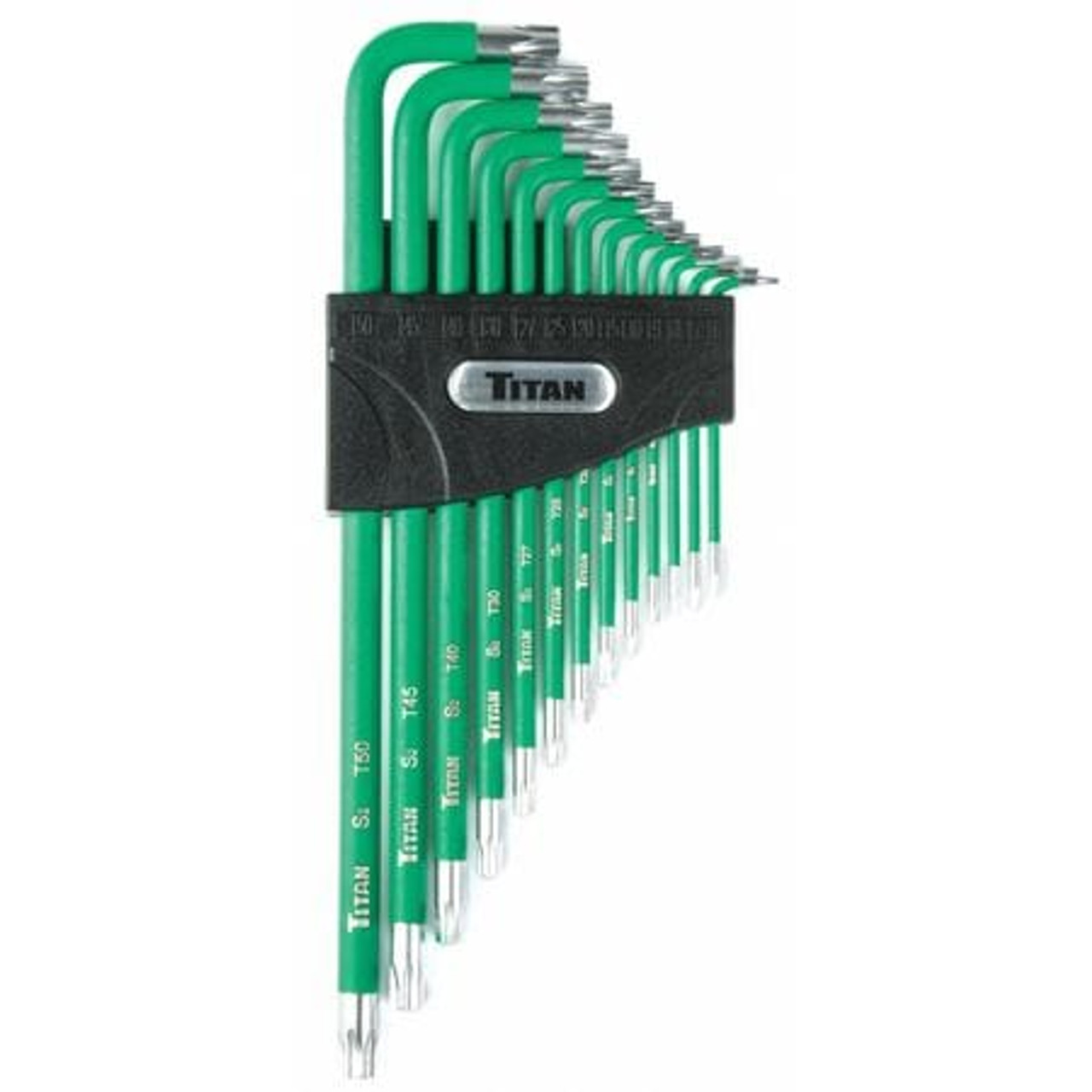 TITAN FASTENERS 12715 STAR KEY SET TAMPER RESISTANT 13 PCS.