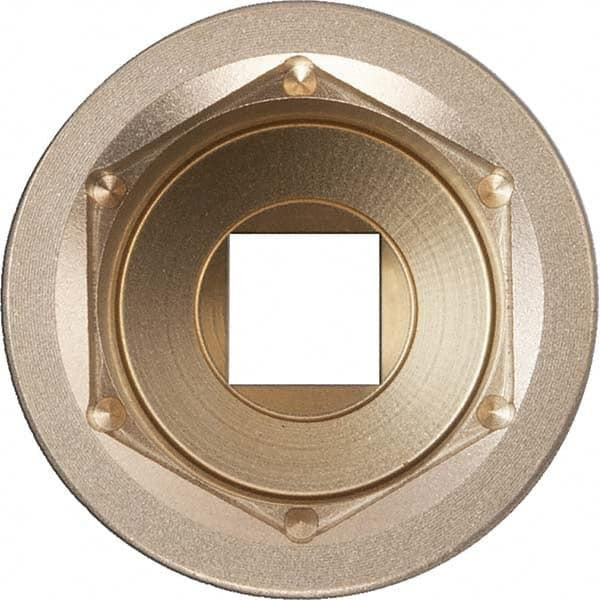 AMPCO SAFETY TOOLS DWI-1/2D18MM IMPCT SKT,NKL ALM BRZ,NATURAL,18 MM