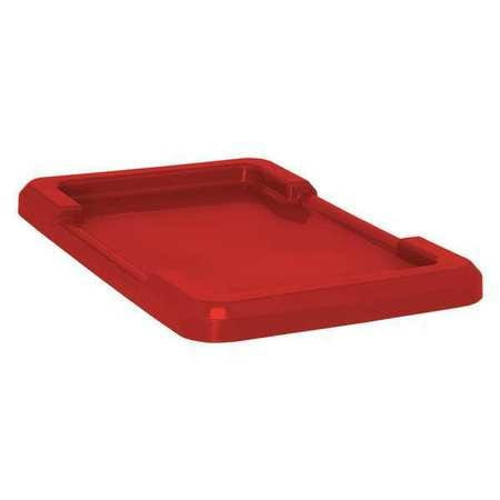QUANTUM STORAGE SYSTEMS LID2516-8RD RED LID FOR CROSS STACK AND NEST TOTE TU