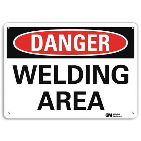 LYLE U3-2074-NP_14X10 DANGER SIGN 14 W X 10 H 0.055 THICK